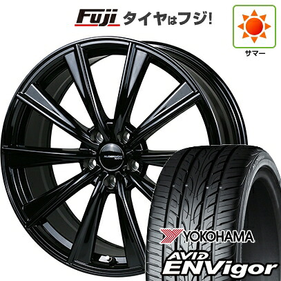 【新品国産車用5穴114.3】 夏タイヤ ホイール4本セット 245/35R20 ヨコハマ エイビッド エンビガーS321 ドゥオール アルジェノン スポーツ LS10 トヨタ・レクサス車専用 8J 20インチ(送料無料)｜フジ スペシャルセレクション