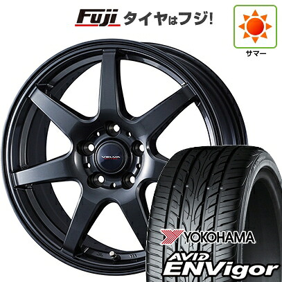 【新品国産車用5穴114.3】 夏タイヤ ホイール4本セット 235/55R19 ヨコハマ エイビッド エンビガーS321 WEDS ウェッズ ヴェルバ ワンダー トヨタ車専用 7J 19インチ(送料無料)