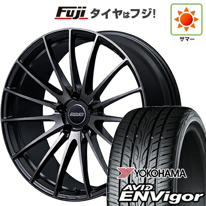 【新品国産車用5穴114.3】 夏タイヤ ホイール4本セット 245/40R20 ヨコハマ エイビッド エンビガーS321 RAYS レイズ VMF L-01 PREMIUM 8.5J 20インチ(送料無料)｜フジ スペシャルセレクション