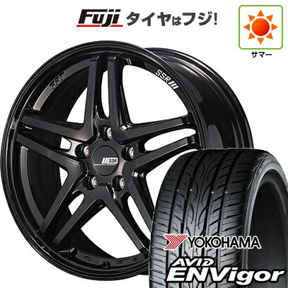 【新品国産車用5穴114.3】 夏タイヤ ホイール4本セット 235/50R18 ヨコハマ エイビッド エンビガーS321 SSR GT GTV06 8J 18インチ(送料無料)