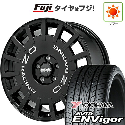 【新品国産車用5穴100】 夏タイヤ ホイール4本セット 215/45R17 ヨコハマ エイビッド エンビガーS321 OZ ラリーレーシング 7J 17インチ(送料無料)｜フジ スペシャルセレクション