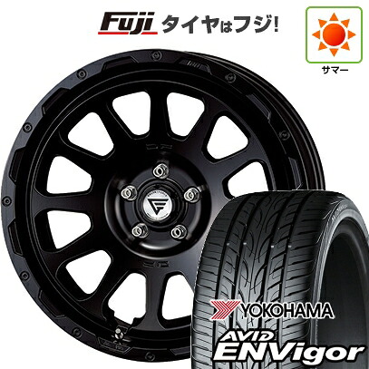【新品国産車用5穴114.3】 夏タイヤ ホイール4本セット 235/50R18 ヨコハマ エイビッド エンビガーS321 デルタフォース オーバル 8J 18インチ(送料無料)|フジ スペシャルセレクション