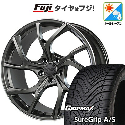 【新品国産車用5穴114.3】 オールシーズンタイヤ ホイール4本セット 235/55R19 グリップマックス シュアグリップ オールシーズン(限定2024年製) RAYS レイズ VMF C-01 PRIUS EDITION 7J 19インチ(送料無料)