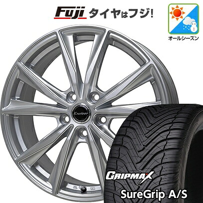 【新品国産車用5穴114.3】 オールシーズンタイヤ ホイール4本セット 235/55R19 グリップマックス シュアグリップ オールシーズン(限定2024年製) ホットスタッフ エクスターST 7J 19インチ(送料無料) 68,915円
