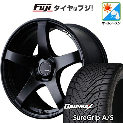 【新品国産車用5穴114.3】 オールシーズンタイヤ ホイール4本セット 235/55R19 グリップマックス シュアグリップ オールシーズン(限定2024年製) SSR GT GTV01 8.5J 19インチ(送料無料)