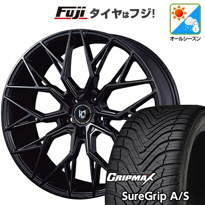 【新品国産車用5穴114.3】 オールシーズンタイヤ ホイール4本セット 235/55R19 グリップマックス シュアグリップ オールシーズン(限定2024年製) コーセイ レヴゲイン LM51X 8.5J 19インチ(送料無料)