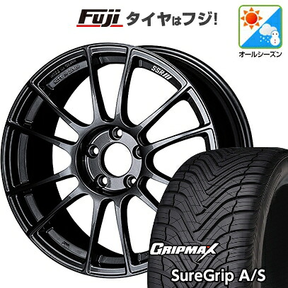 【新品国産車用5穴114.3】 オールシーズンタイヤ ホイール4本セット 235/50R18 グリップマックス シュアグリップ オールシーズン(限定) SSR GT GTX04 8.5J 18インチ(送料無料)