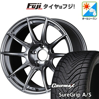【新品国産車用5穴114.3】 オールシーズンタイヤ ホイール4本セット 225/40R18 グリップマックス シュアグリップ オールシーズン(限定) SSR GT GTX01 8.5J 18インチ(送料無料)|フジ スペシャルセレクション