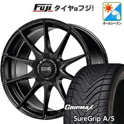 【新品国産車用5穴100】 オールシーズンタイヤ ホイール4本セット 225/55R18 グリップマックス シュアグリップ オールシーズン(限定) OZ フォーミュラHLT 7.5J 18インチ(送料無料)｜フジ スペシャルセレクション