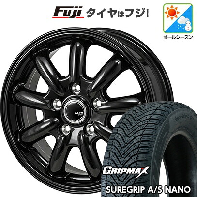 【新品国産車用5穴114.3】 オールシーズンタイヤ ホイール4本セット 225/65R17 グリップマックス シュアグリップ オールシーズン ナノ(限定) モンツァ ZACK JP-209 7J 17インチ(送料無料)|フジ スペシャルセレクション
