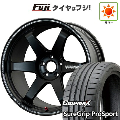 【新品国産車用5穴114.3】 夏タイヤ ホイール4本セット 225/35R19 グリップマックス シュアグリップ PRO SPORT BSW（限定） RAYS レイズ ボルクレーシング TE37ULTRA トラックエディションII 8.5J 19インチ(送料無料)｜フジ スペシャルセレクション