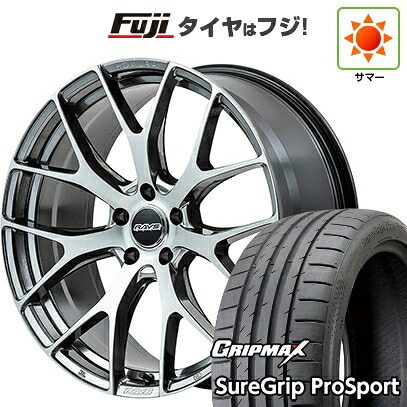 【新品】レクサスNX 2021/11- 夏タイヤ ホイール4本セット 235/50R20 グリップマックス シュアグリップ PRO SPORT BSW（限定） RAYS レイズ ホムラ 2X7FT 8.5J 20インチ(送料無料)