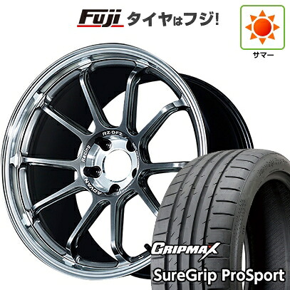 【新品国産車用5穴100】 夏タイヤ ホイール4本セット 225/40R19 グリップマックス シュアグリップ PRO SPORT BSW（限定） ヨコハマ アドバンレーシング RZ-DF2 8.5J 19インチ(送料無料)