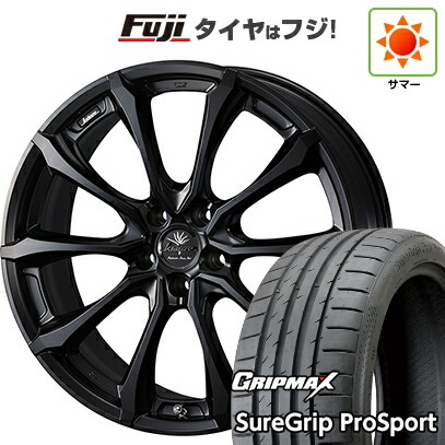 【新品国産車用5穴100】 夏タイヤ ホイール4本セット 225/40R19 グリップマックス シュアグリップ PRO SPORT BSW(限定) WEDS ウェッズ クレンツェ ヴェルサム 030EVO 8J 19インチ(送料無料)|フジ スペシャルセレクション