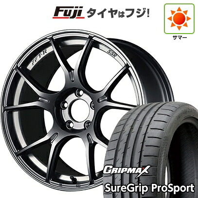 【新品国産車用5穴114.3】 夏タイヤ ホイール4本セット 245/40R19 グリップマックス シュアグリップ PRO SPORT BSW（限定） SSR GT GTX02 9.5J 19インチ(送料無料)