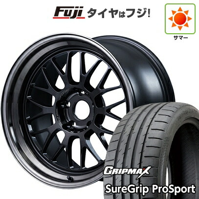 【新品国産車用5穴100】 夏タイヤ ホイール4本セット 225/40R18 グリップマックス シュアグリップ PRO SPORT BSW(限定) RAYS レイズ ボルクレーシング 21A spec-PW 8.5J 18インチ(送料無料)