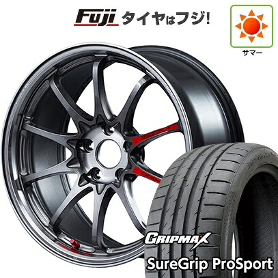【新品国産車用5穴114.3】 夏タイヤ ホイール4本セット 225/40R18 グリップマックス シュアグリップ PRO SPORT BSW（限定） RAYS レイズ ボルクレーシング CE28N-plus SL 9J 18インチ(送料無料)｜フジ スペシャルセレクション