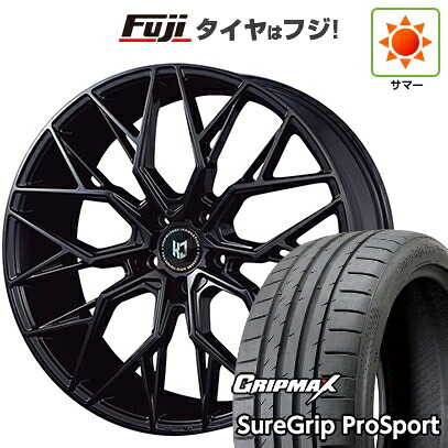 【新品国産車用5穴114.3】 夏タイヤ ホイール4本セット 245/45R19 グリップマックス シュアグリップ PRO SPORT BSW（限定） コーセイ レヴゲイン LM51X 8.5J 19インチ(送料無料) 88,055円