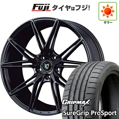 【新品国産車用5穴114.3】 夏タイヤ ホイール4本セット 225/40R19 グリップマックス シュアグリップ PRO SPORT BSW（限定） コーセイ レヴゲイン VW55S 8.5J 19インチ(送料無料)｜フジ スペシャルセレクション
