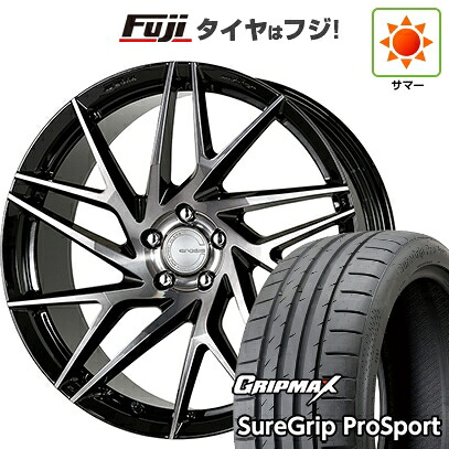 【新品】クラウンスポーツ/クラウンエステート 夏タイヤ ホイール4本セット 235/45R21 グリップマックス シュアグリップ PRO SPORT BSW（限定） WORK ワーク グノーシスIS 105【限定】 9J 21インチ(送料無料)｜フジ スペシャルセレクション