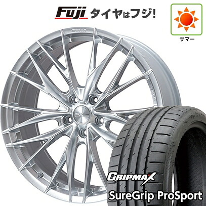 【新品国産車用5穴114.3】 夏タイヤ ホイール4本セット 245/45R19 グリップマックス シュアグリップ PRO SPORT BSW（限定） WORK ワーク シュヴァート ブルネン LX 8J 19インチ(送料無料)
