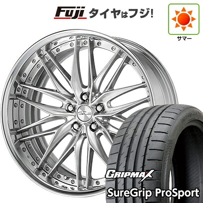 【新品】40系アルファード/ヴェルファイア用 夏タイヤ ホイール4本セット 245/40R21 グリップマックス シュアグリップ PRO SPORT BSW（限定2024年製） WORK ワーク シュヴァート クヴェルII 8.5J 21インチ(送料無料)
