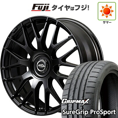 【新品国産車用5穴114.3】 夏タイヤ ホイール4本セット 245/40R20 グリップマックス シュアグリップ PRO SPORT BSW（限定） MID WHEELS MID EXCLUSIVE 029M 8.5J 20インチ(送料無料) 114,600円