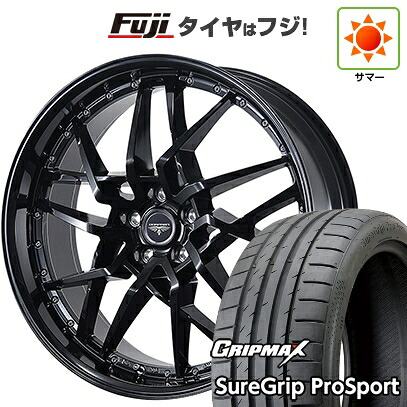 【新品国産車用5穴114.3】 夏タイヤ ホイール4本セット 245/40R21 グリップマックス シュアグリップ PRO SPORT BSW（限定） トピー ドルフレン ゴディオ 数量限定 8.5J 21インチ(送料無料)