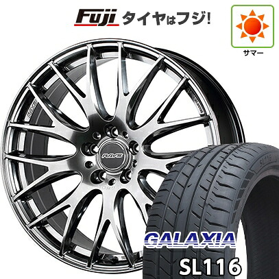 【新品】40系アルファード/ヴェルファイア用 夏タイヤ ホイール4本セット 245/40R21 ギャラクシア SL116(限定) RAYS レイズ ホムラ 2X9Plus 9J 21インチ(送料無料)