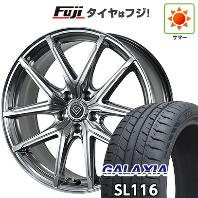 【新品】クラウンスポーツ/クラウンエステート 夏タイヤ ホイール4本セット 235/45R21 ギャラクシア SL116(限定) トピー ロンギヌス RE-X トヨタ･レクサス車専用 8J 21インチ(送料無料)