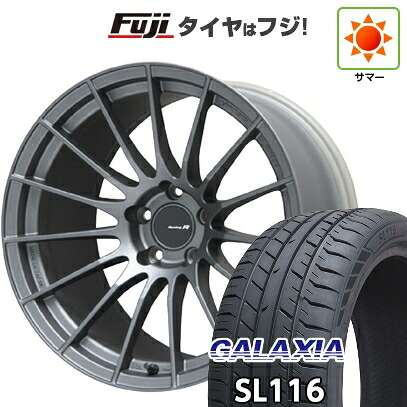 【新品国産車用5穴114.3】 夏タイヤ ホイール4本セット 255/45R20 ギャラクシア SL116(限定) ENKEI エンケイ Racing Revolution RS-05RR 8.5J 20インチ(送料無料)
