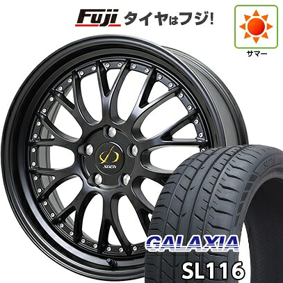 【新品】40系アルファード/ヴェルファイア用 夏タイヤ ホイール4本セット 245/40R21 ギャラクシア SL116(限定) ホットスタッフ シュティッヒ メッシュNR 8.5J 21インチ(送料無料)