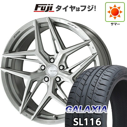 【新品国産車用5穴114.3】 夏タイヤ ホイール4本セット 255/45R20 ギャラクシア SL116(限定) WORK ワーク グノーシスIS 205【限定】 8.5J 20インチ(送料無料)