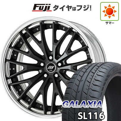 【新品】40系アルファード/ヴェルファイア用 夏タイヤ ホイール4本セット 245/40R21 ギャラクシア SL116(限定) WORK ワーク ジースト STX 8.5J 21インチ(送料無料)