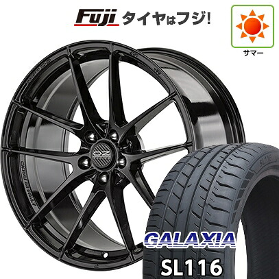【新品国産車用5穴114.3】 夏タイヤ ホイール4本セット 225/40R19 ギャラクシア SL116(限定) OZ レッジェーラHLT 8J 19インチ(送料無料)