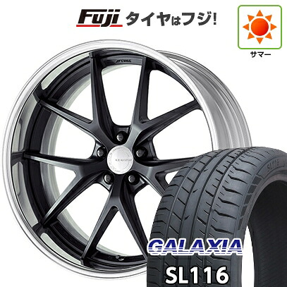 【新品国産車用5穴114.3】 夏タイヤ ホイール4本セット 245/30R20 ギャラクシア SL116(限定) WORK ワーク グノーシスRX RXS 8.5J 20インチ(送料無料)