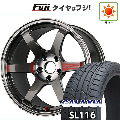 【新品国産車用5穴114.3】 夏タイヤ ホイール4本セット 255/45R20 ギャラクシア SL116(限定) RAYS レイズ ボルクレーシング TE37 サーガ SL 8.5J 20インチ(送料無料)