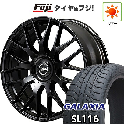 【新品国産車用5穴114.3】 夏タイヤ ホイール4本セット 245/30R20 ギャラクシア SL116(限定) MID WHEELS MID EXCLUSIVE 029M 8.5J 20インチ(送料無料)｜フジ スペシャルセレクション