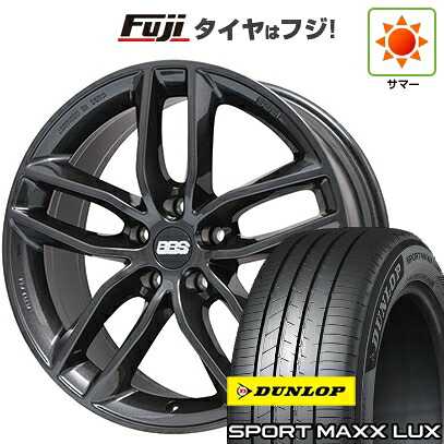 【パンク保証付き】【新品】40系アルファード/ヴェルファイア用 夏タイヤ ホイール4本セット 245/45R20 ダンロップ スポーツMAXX LUX BBS GERMANY SX クリスタルブラック 9J 20インチ(送料無料)