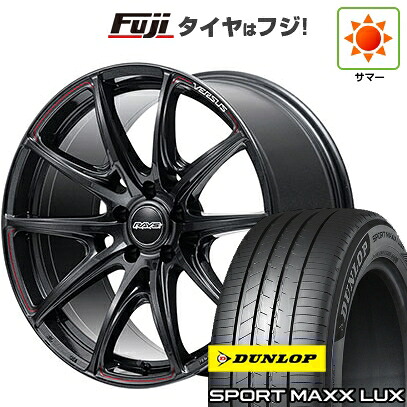 【パンク保証付き】【新品】40系アルファード/ヴェルファイア用 夏タイヤ ホイール4本セット 245/45R20 ダンロップ スポーツMAXX LUX RAYS レイズ ベルサス VV25R 8.5J 20インチ(送料無料)｜フジ スペシャルセレクション