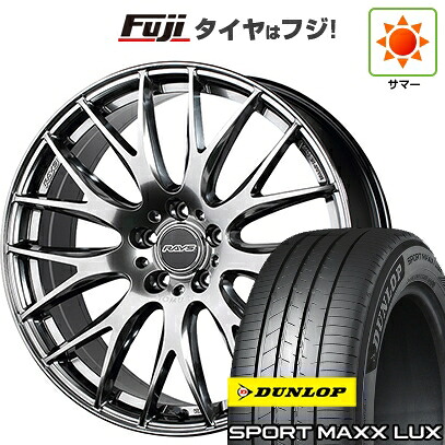 【パンク保証付き】【新品】40系アルファード/ヴェルファイア用 夏タイヤ ホイール4本セット 245/45R20 ダンロップ スポーツMAXX LUX RAYS レイズ ホムラ 2X9Plus 8.5J 20インチ(送料無料)｜フジ スペシャルセレクション 212,050円