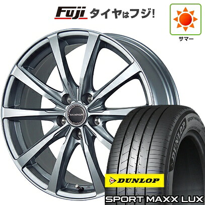 【パンク保証付き】【新品】40系アルファード/ヴェルファイア用 夏タイヤ ホイール4本セット 225/55R19 ダンロップ スポーツMAXX LUX ブリヂストン バルミナ LS10 トヨタ･レクサス車専用 7J 19インチ(送料無料)｜フジ スペシャルセレクション