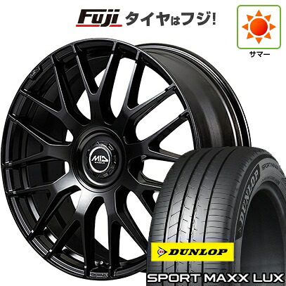 【パンク保証付き】【新品】40系アルファード/ヴェルファイア用 夏タイヤ ホイール4本セット 245/45R20 ダンロップ スポーツMAXX LUX MID WHEELS MID EXCLUSIVE 029M 8.5J 20インチ(送料無料)｜フジ スペシャルセレクション