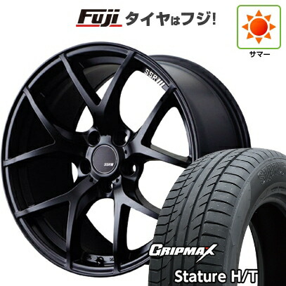 【新品国産車用5穴114.3】 夏タイヤ ホイール4本セット 235/55R18 グリップマックス スタチャー H/T BSW（限定） SSR GT GTV03 8J 18インチ(送料無料)