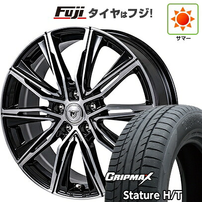 【新品国産車用5穴114.3】 夏タイヤ ホイール4本セット 225/65R17 グリップマックス スタチャー H/T BSW（限定） モンツァ JPスタイル MJ-X 7J 17インチ(送料無料)