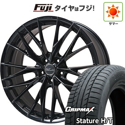 【新品国産車用5穴114.3】 夏タイヤ ホイール4本セット 225/60R18 グリップマックス スタチャー H/T BSW（限定） WORK ワーク シュヴァート ブルネン LX 8J 18インチ(送料無料)