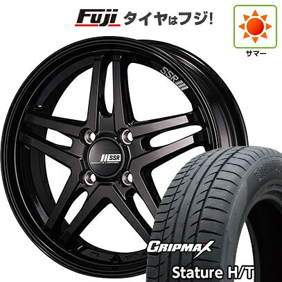 【新品国産車用5穴114.3】 夏タイヤ ホイール4本セット 225/65R17 グリップマックス スタチャー H/T BSW（限定） SSR GT GTV06 7J 17インチ(送料無料)｜フジ スペシャルセレクション
