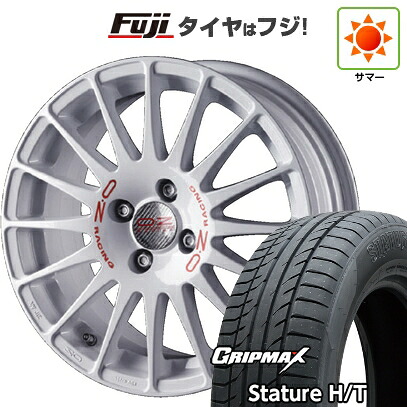 【新品国産車用5穴114.3】 夏タイヤ ホイール4本セット 225/65R17 グリップマックス スタチャー H/T BSW（限定） OZ スーパーツーリズモ WRC 7J 17インチ(送料無料)｜フジ スペシャルセレクション
