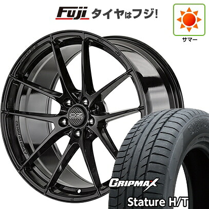 【新品国産車用5穴114.3】 夏タイヤ ホイール4本セット 225/65R17 グリップマックス スタチャー H/T BSW（限定） OZ レッジェーラHLT 7.5J 17インチ(送料無料) 155,150円