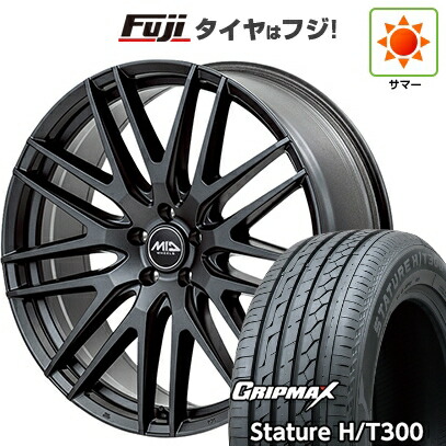 【新品国産車用5穴114.3】 夏タイヤ ホイール4本セット 235/55R18 グリップマックス スタチャー H/T300 BSW（限定） MID WHEELS MID EXCLUSIVE 029F 8J 18インチ(送料無料)
